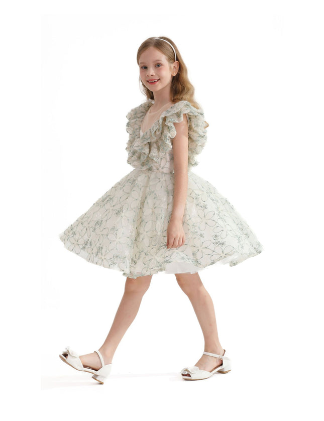kidsatelier-tulleen-MTC11000-Green-floral-honeydale-dress