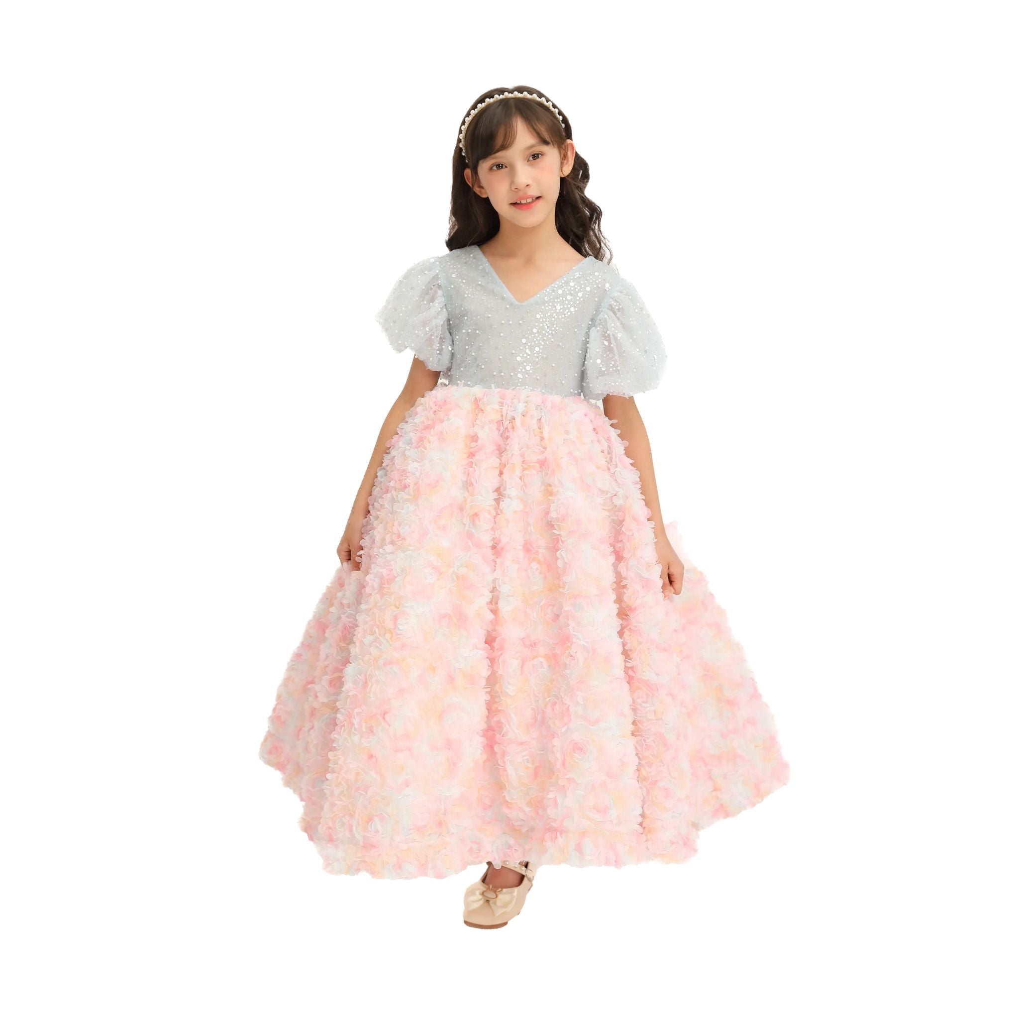 【3/27まで】treatürself tulle frill jersey Angel's Face - Girls Orange Tulle Skirt | Childrensalon Outlet
