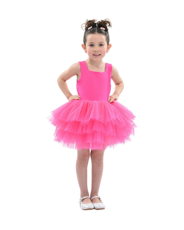 kidsatelier-tulleen-MTL321-Rouge-pink-rouge-solid-tutu-dress