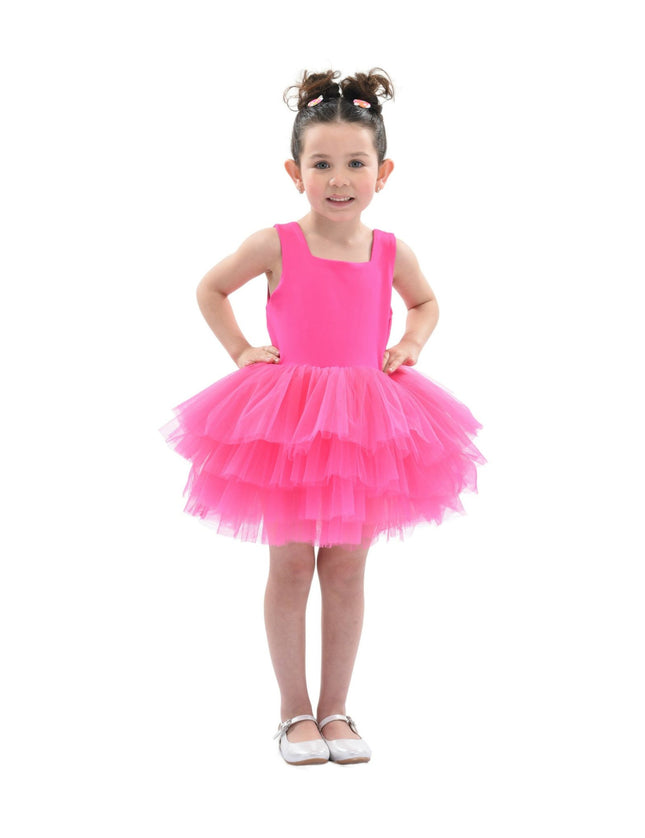 kidsatelier-tulleen-MTL321-Rouge-pink-rouge-solid-tutu-dress