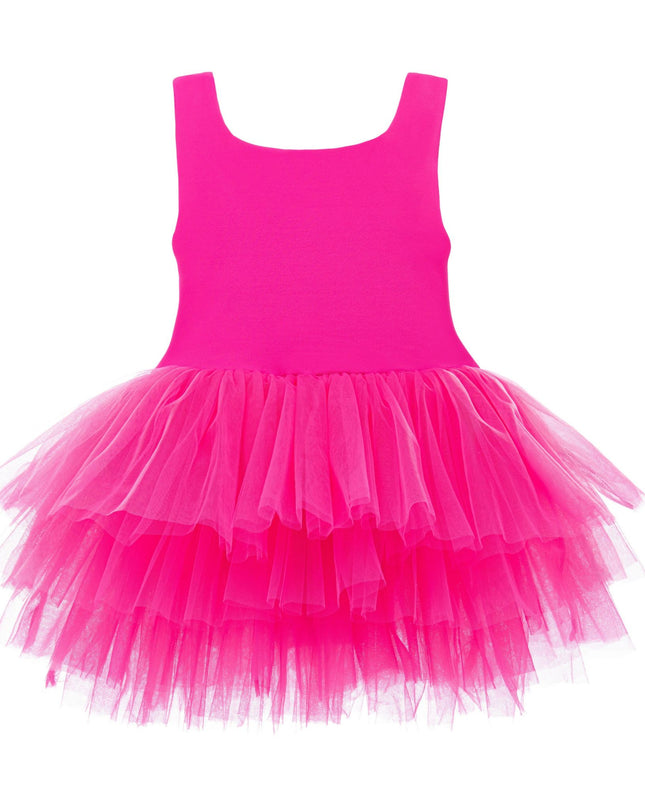 kidsatelier-tulleen-MTL321-Rouge-pink-rouge-solid-tutu-dress