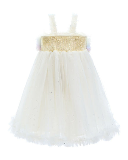 kidsatelier-tulleen-MTQF10152-White-rainbow-ruffle-trapeze-dress