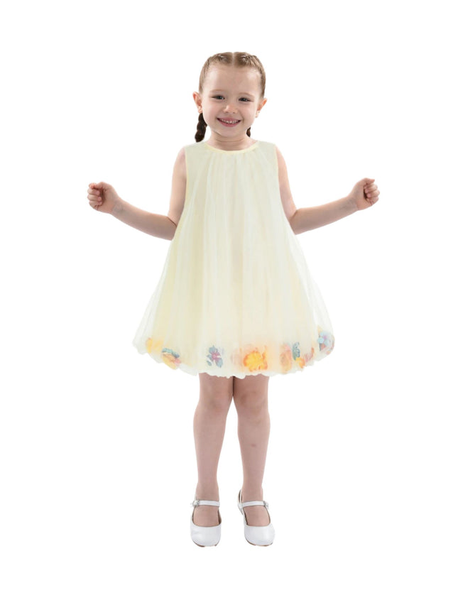 kidsatelier-tulleen-MTRE5201-Ivory-floral-layered-sleeveless-dress