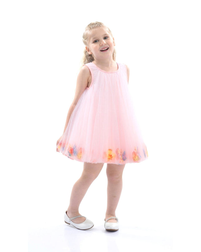 kidsatelier-tulleen-MTRE5201-Pink-floral-layered-sleeveless-dress