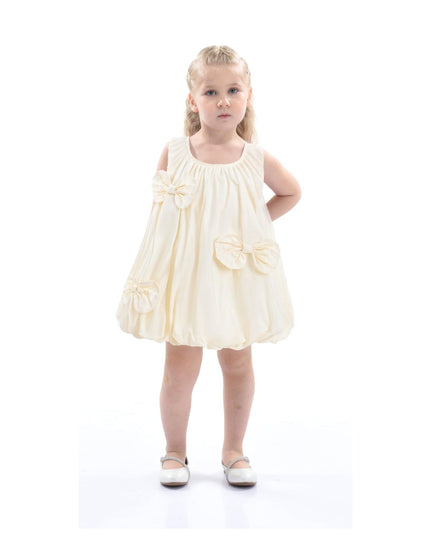 kidsatelier-tulleen-MTRE5203-Ivory-sleeveless-bow-dress