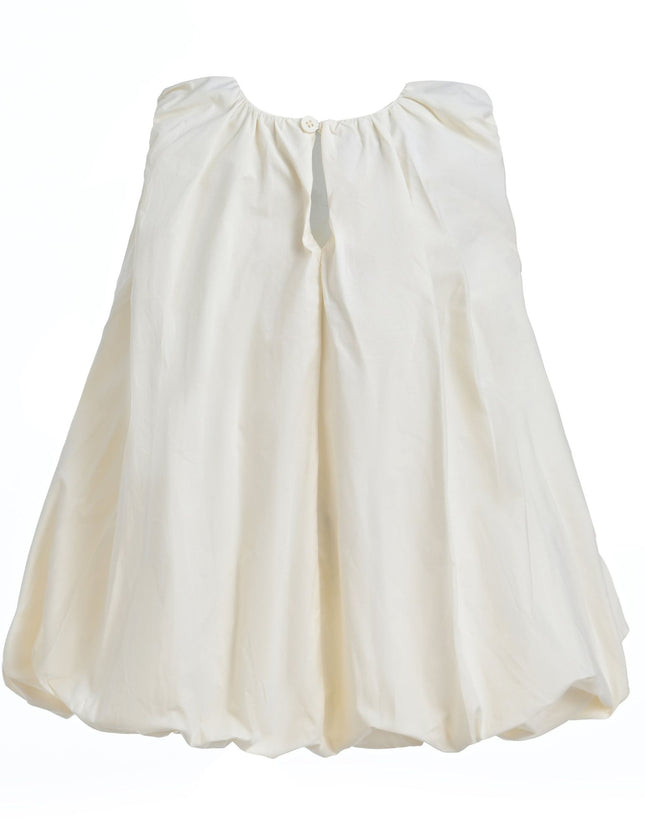 kidsatelier-tulleen-MTRE5203-Ivory-sleeveless-bow-dress