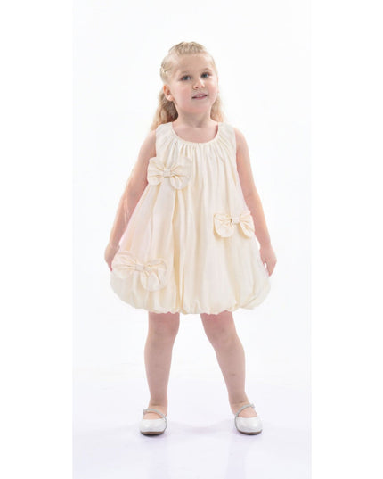 kidsatelier-tulleen-MTRE5203-Ivory-sleeveless-bow-dress