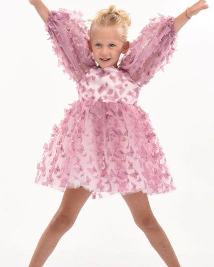 Pink Bell Mariposa Dress