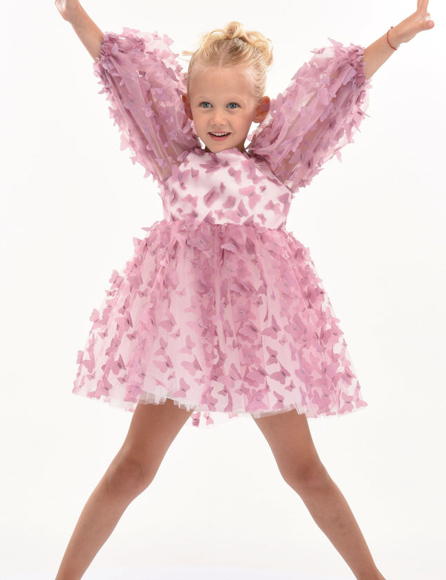 Pink Bell Mariposa Dress