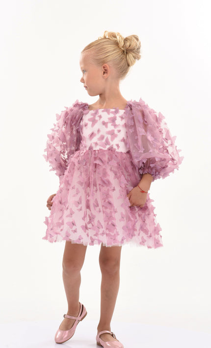 Pink Bell Mariposa Dress