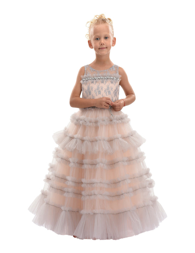 Pink Marianna Embroidered Dress