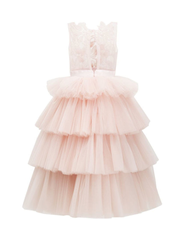 kidsatelier-Tulleen-SS19204-Pink-camellia-tiered-tulle-dress