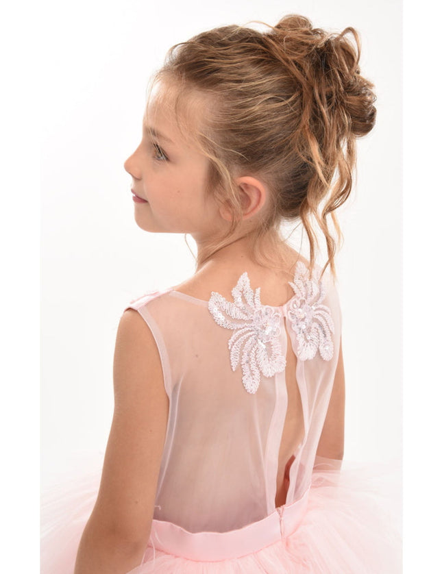 kidsatelier-Tulleen-SS19204-Pink-camellia-tiered-tulle-dress