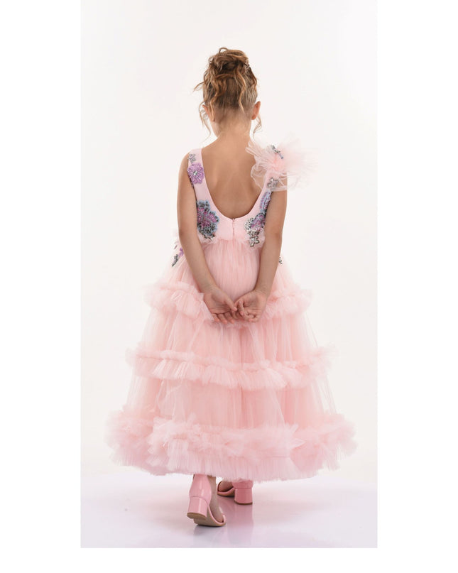 kidsatelier-tulleen-SS19205-tulleen-pink-lilac-floral-dress-ss19205