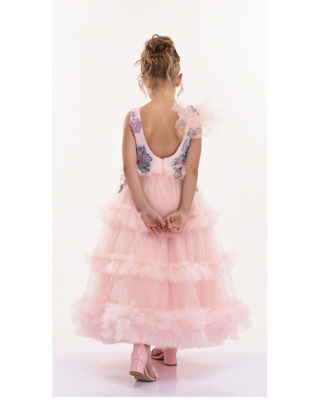kidsatelier-tulleen-SS19205-tulleen-pink-lilac-floral-dress-ss19205