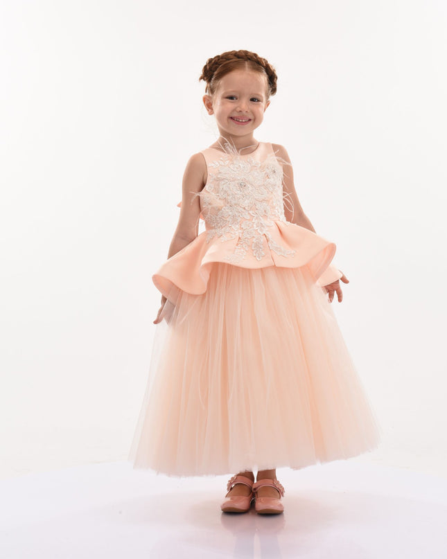 kidsatelier-tulleen-SS19208 -pink-eugenia-peplum-dress
