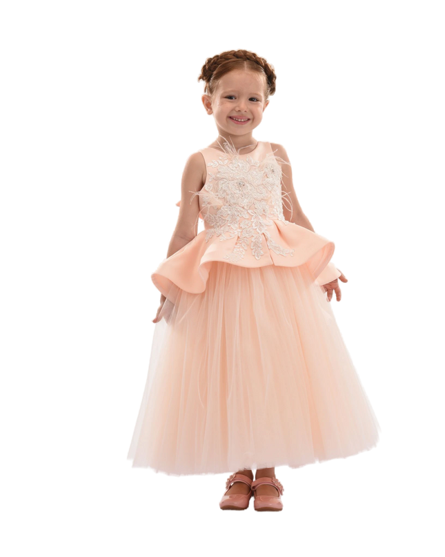 kidsatelier-tulleen-SS19208 -pink-eugenia-peplum-dress
