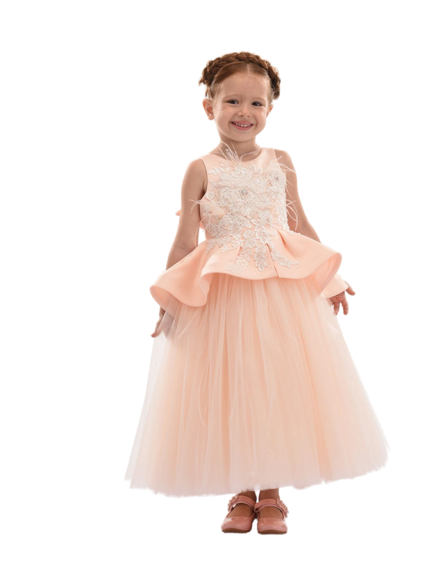 kidsatelier-tulleen-SS19208 -pink-eugenia-peplum-dress