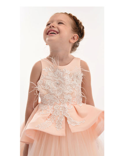 kidsatelier-tulleen-SS19208 -pink-eugenia-peplum-dress
