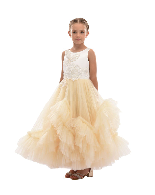 kidsatelier-tulleen-SS19210-gold-amber-tulle-dress