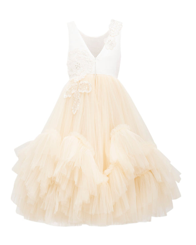 Kidsatelier-tulleen-SS19210-gold-amber-tulle-dress
