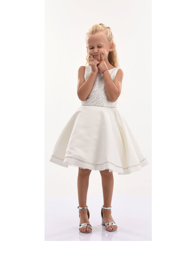 Kidsatelier-tulleen-SS19408-WHITE-tulleen-white-gold-detailed-top-dress-ss19408