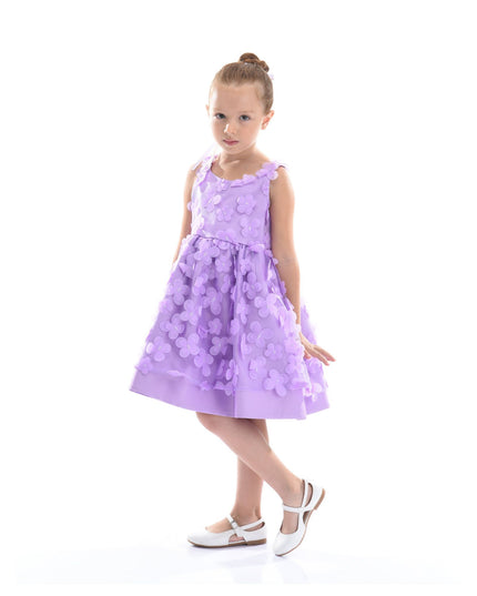 kidsatelier-tulleen-T-2207-Purple-lago-floral-dress