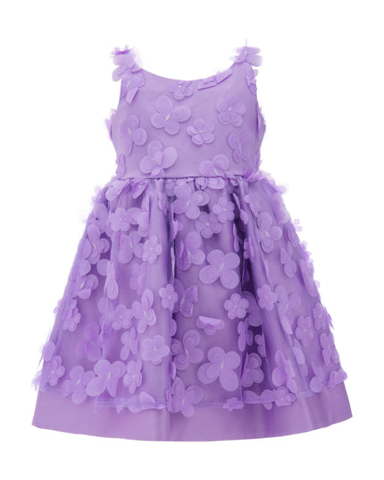 kidsatelier-tulleen-T-2207-Purple-lago-floral-dress