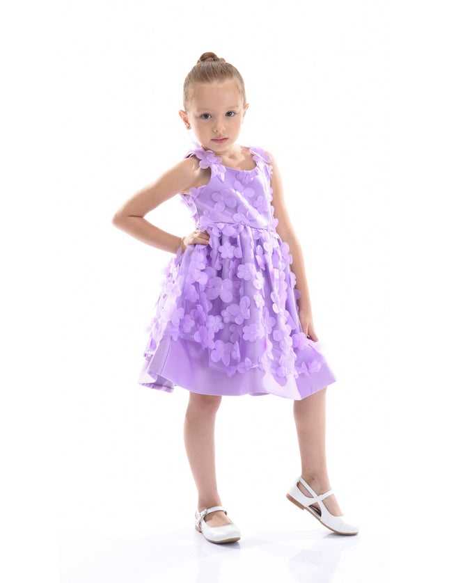 kidsatelier-tulleen-T-2207-Purple-lago-floral-dress