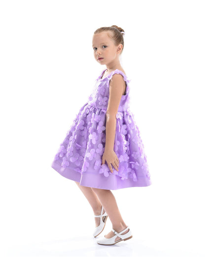 kidsatelier-tulleen-T-2207-Purple-lago-floral-dress