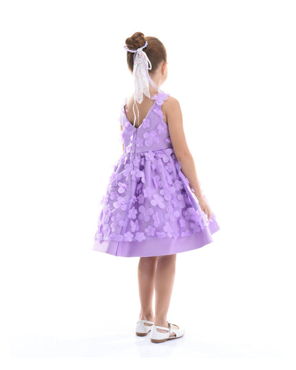 kidsatelier-tulleen-T-2207-Purple-lago-floral-dress