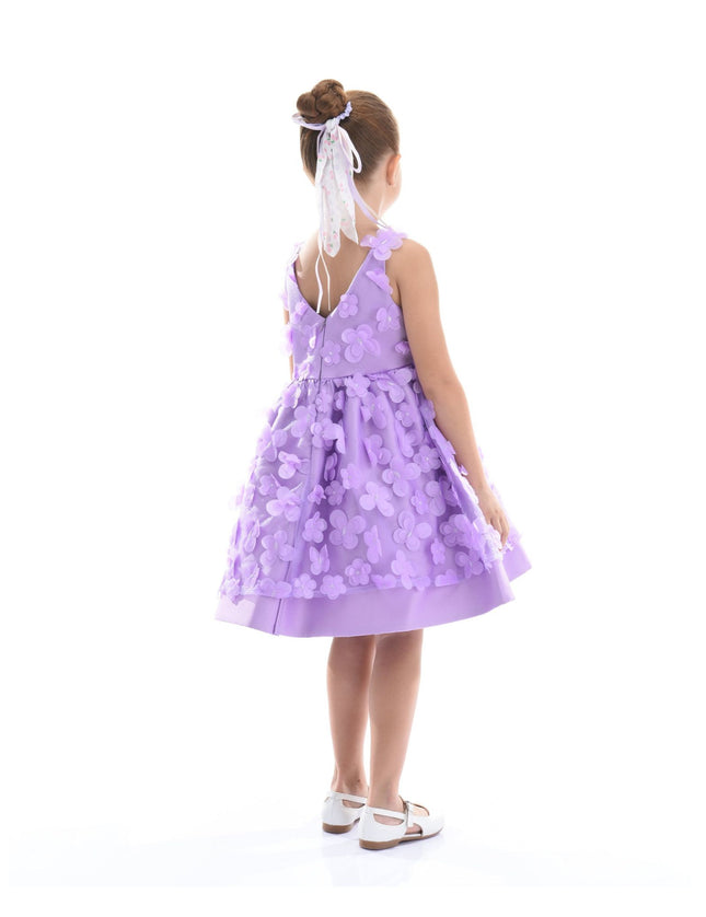 kidsatelier-tulleen-T-2207-Purple-lago-floral-dress