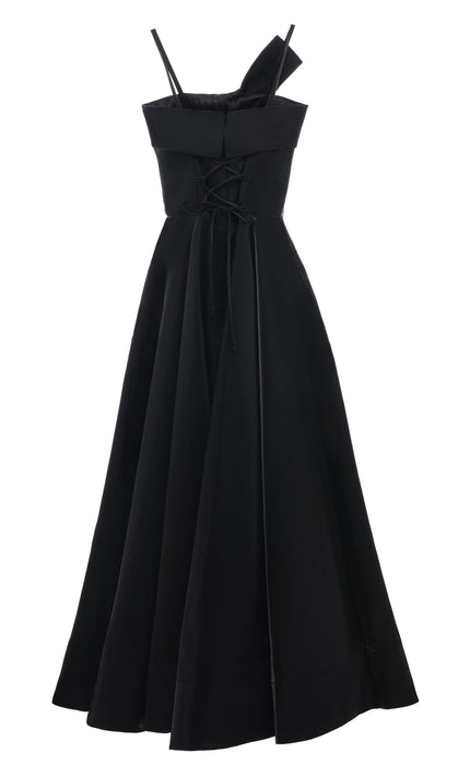 kids atelier tulleen Black Elara Bow Gown