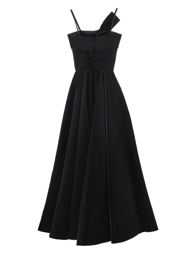 kids atelier tulleen Black Elara Bow Gown