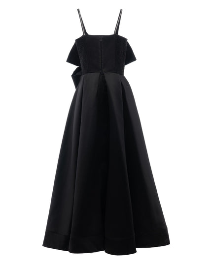 kids atelier tulleen Black Liana Taffeta Gown