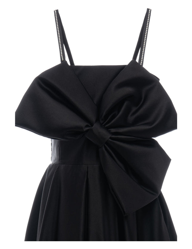 kids atelier tulleen Black Liana Taffeta Gown