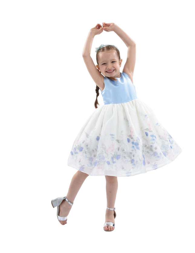 kidsatelier-tulleen-T1292-Blue-mabel-floral-garden-organza-dress