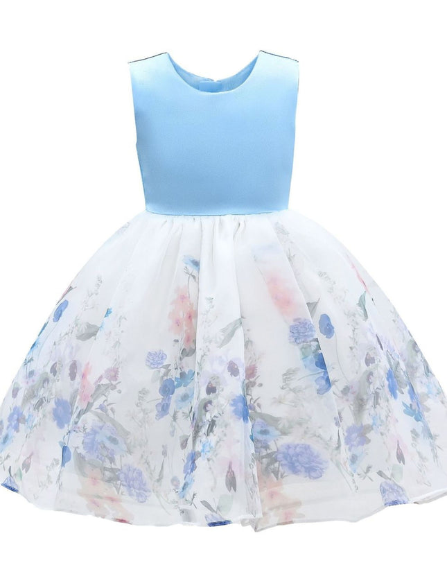 kidsatelier-tulleen-T1292-Blue-mabel-floral-garden-organza-dress
