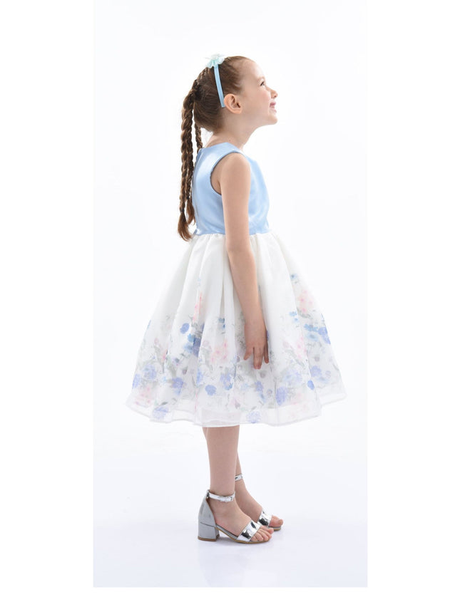 kidsatelier-tulleen-T1292-Blue-mabel-floral-garden-organza-dress