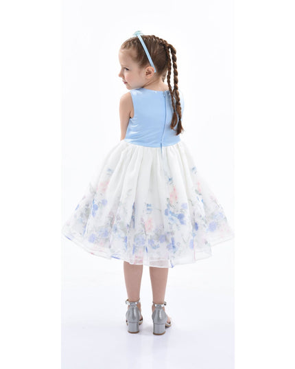 kidsatelier-tulleen-T1292-Blue-mabel-floral-garden-organza-dress
