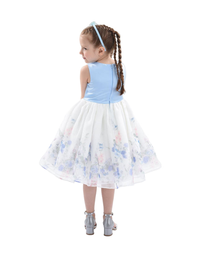 kidsatelier-tulleen-T1292-Blue-mabel-floral-garden-organza-dress