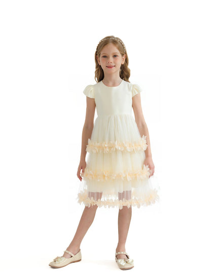 kidsatelier-tulleen-Cream-Ferara-Tiered-Ruffle-Dress