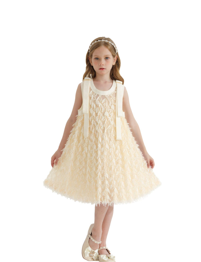 kidsatelier-tulleen-Champagne-Bow-Forli-Dress