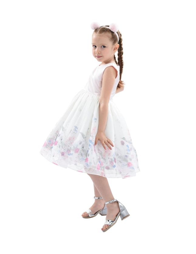 kidsatelier-tulleen-T2921-Pink-mabel-floral-garden-organza-dress