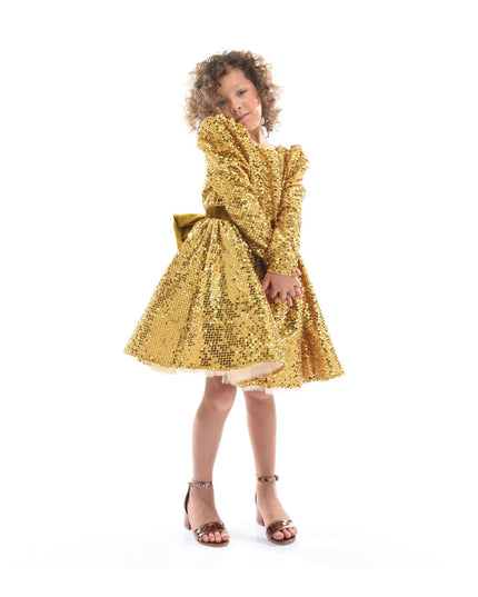 kidsatelier-tulleen-T92211-Gold-merribrook-sequin-bow-dress