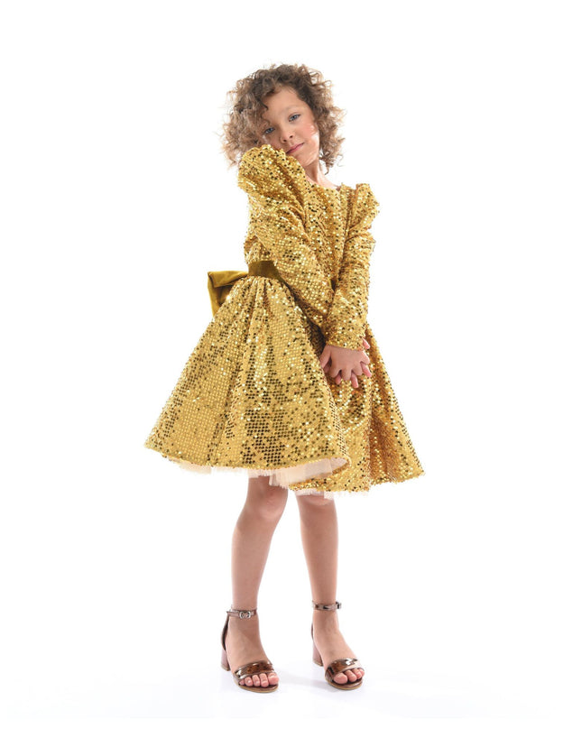 kidsatelier-tulleen-T92211-Gold-merribrook-sequin-bow-dress