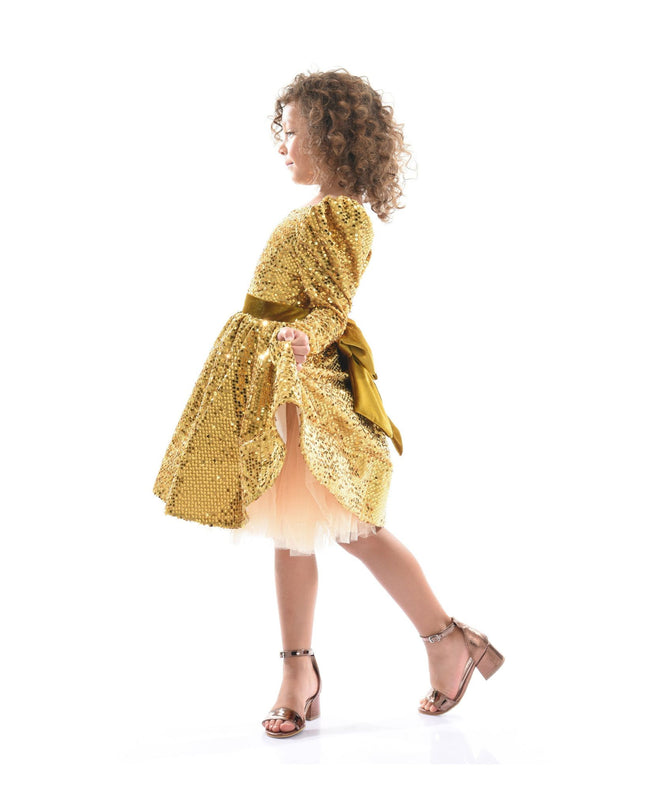 kidsatelier-tulleen-T92211-Gold-merribrook-sequin-bow-dress
