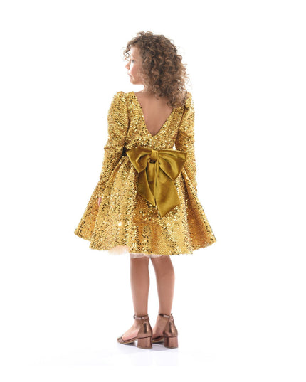 kidsatelier-tulleen-T92211-Gold-merribrook-sequin-bow-dress