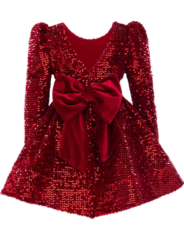 kidsatelier-tulleen-T92211-red-merribrook-sequin-bow-dress