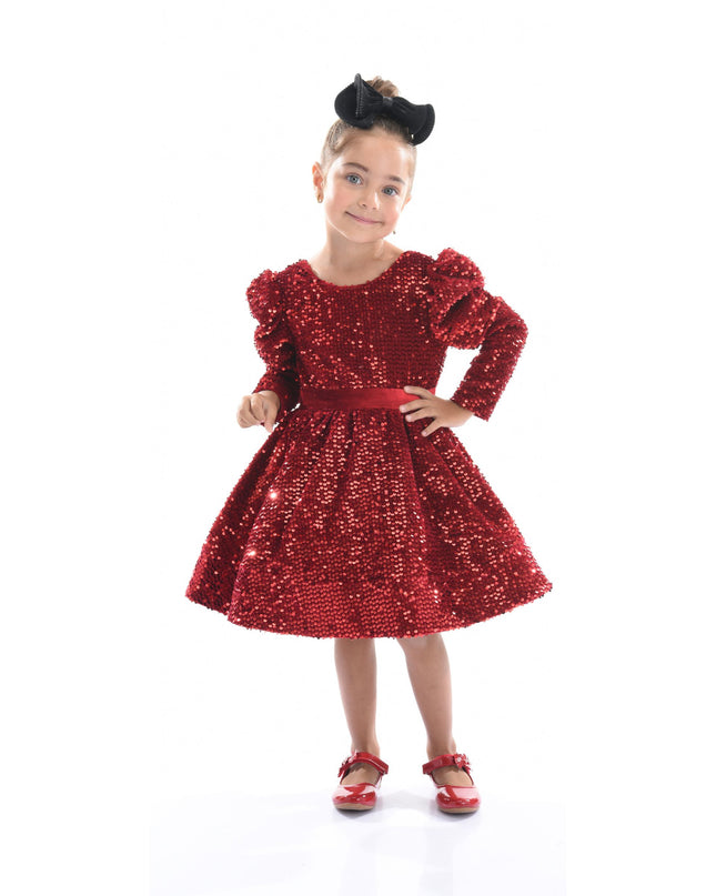 kidsatelier-tulleen-T92211-red-merribrook-sequin-bow-dress